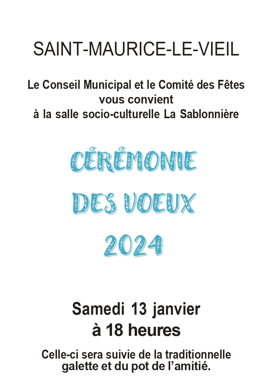 INVITATION VOEUX 2024