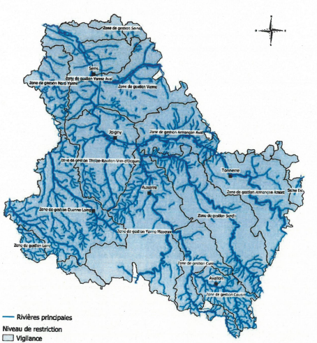 Carte sécheresse